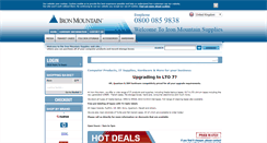 Desktop Screenshot of ironmountainsupplies.co.uk